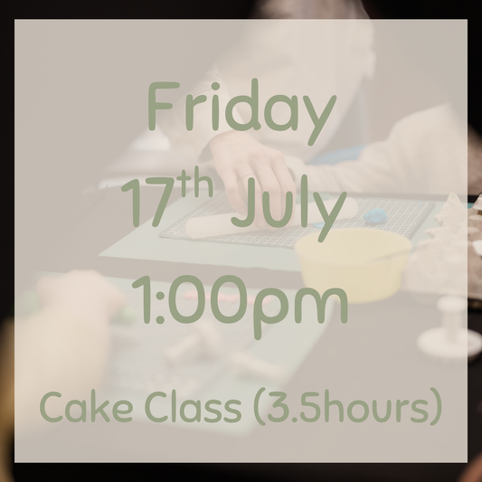KidsFest Cake Class- Friday 17th July, 1pm