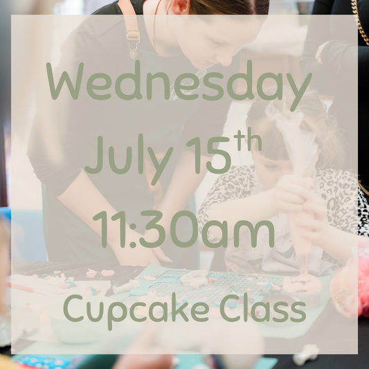 KidsFest Cupcake Class #8 -Wednesday 15th July, 11:30am