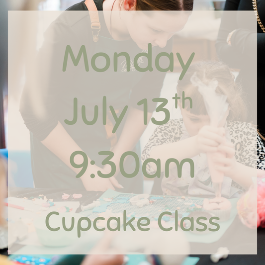 KidsFest Cupcake Class #1  -Monday 13th July, 9:30am